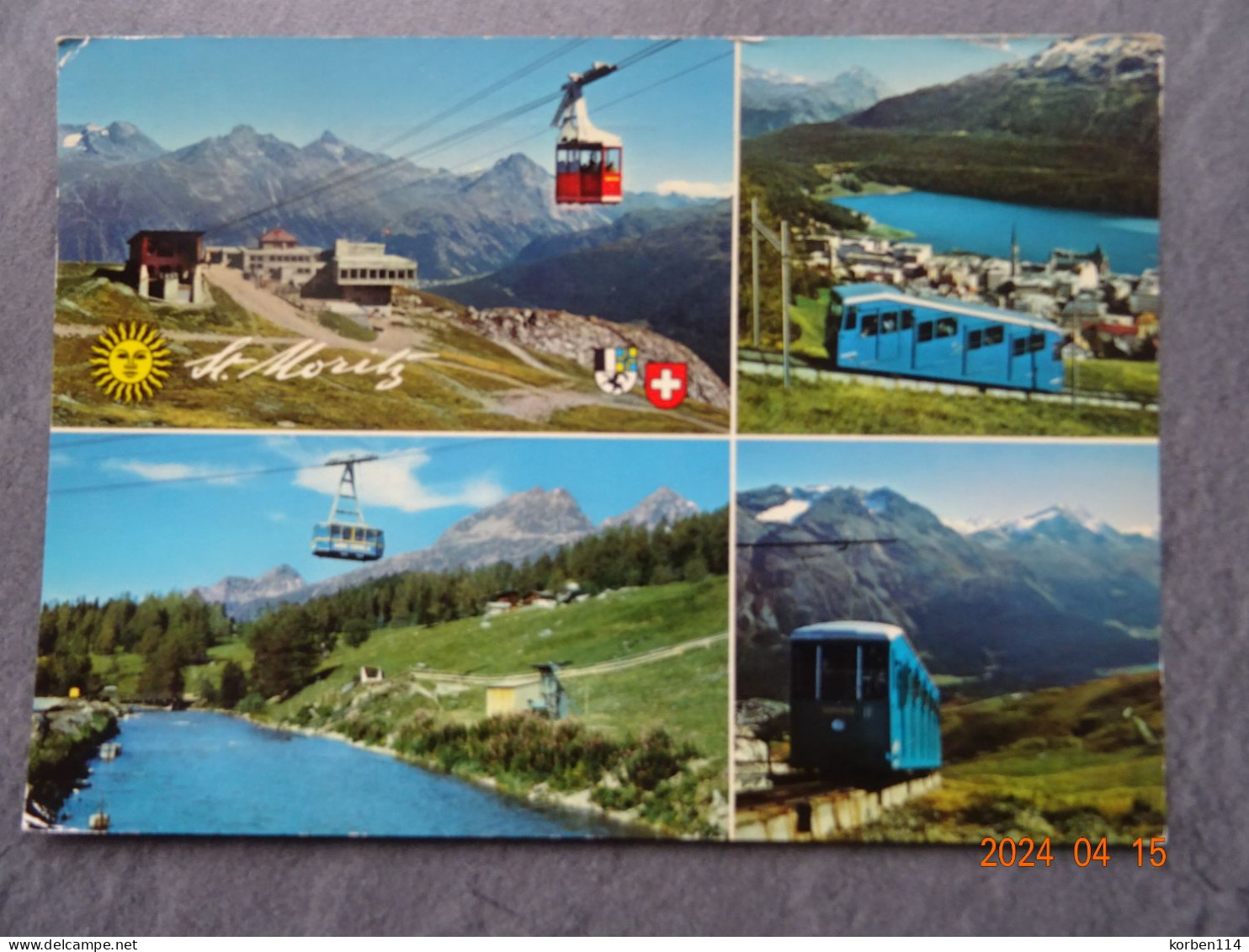 BERGBAHNEN  ST. MORITZ - Treinen