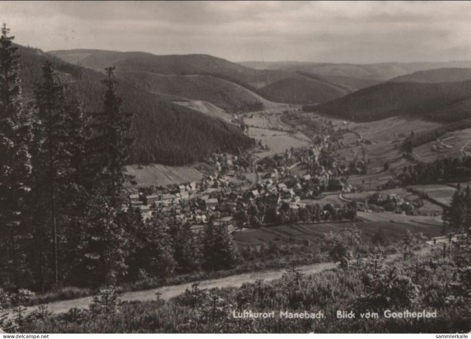 79385 - Ilmenau-Manebach - Blick Vom Goethepfad - 1969 - Ilmenau