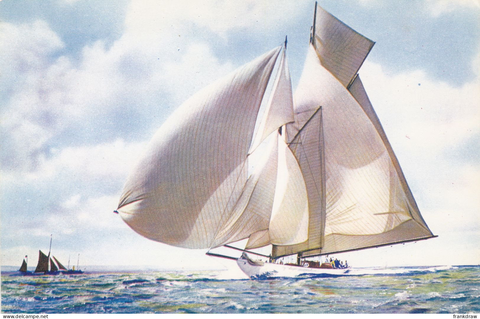 Postcard - Art - Unknown - 'Suzanne' Fore And Aft Schooner - Card No. S.S. 106 - VG - Ohne Zuordnung