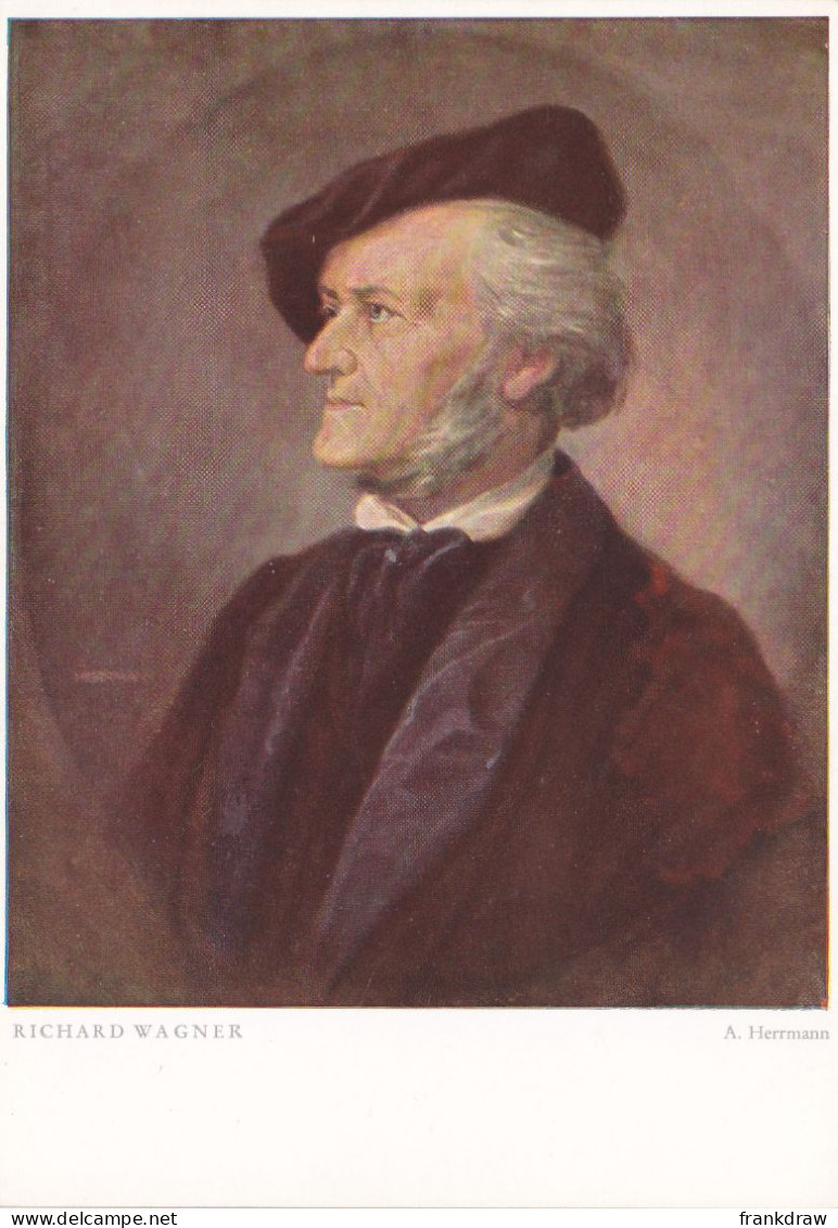 Postcard - Art - A Hermann - Richard Wagner (1813-1883) - Card No. 7071 - VG - Non Classés