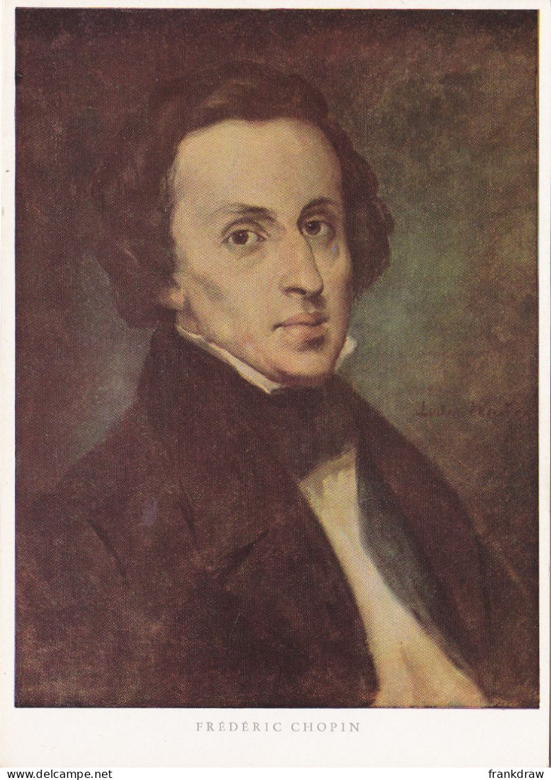 Postcard - Art - Ludwig Nauer - Frederic Chopin (1810-1849) - Card No. 7104 - VG - Non Classés