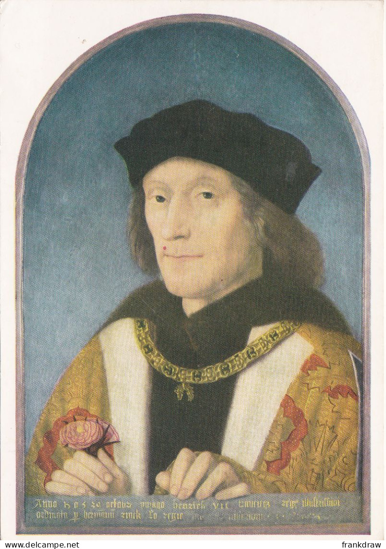 Postcard - Art - Michiel Sittow - Henry VII - Card No. 416 - VG - Ohne Zuordnung