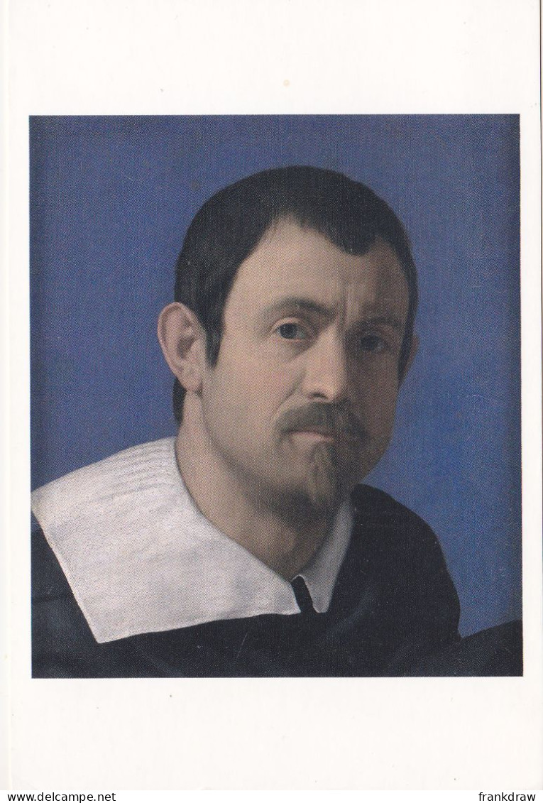 Postcard - Art - Sassoferrato - Self Portrait (c1650) - Card No. DUL193 - VG (Written On Rear) - Ohne Zuordnung