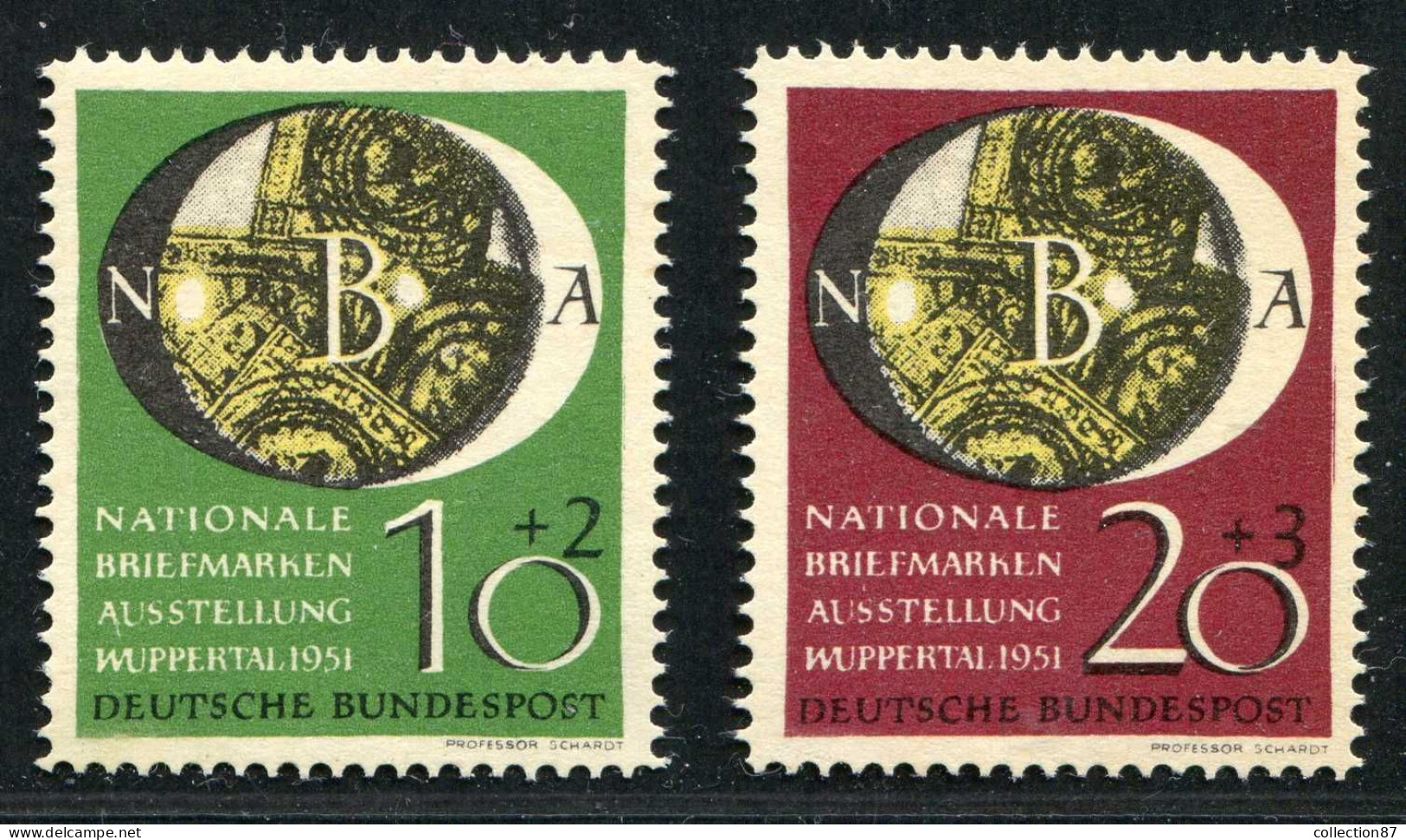 REF 090 > ALLEMAGNE < Yv N° 27 + 28 * * Neuf Luxe Dos Visible MNH * * Cote 120 € - Ungebraucht
