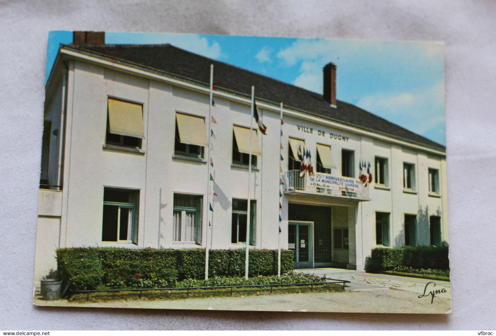 Cpm 1986, Dugny, La Mairie, Seine Saint Denis 93 - Dugny