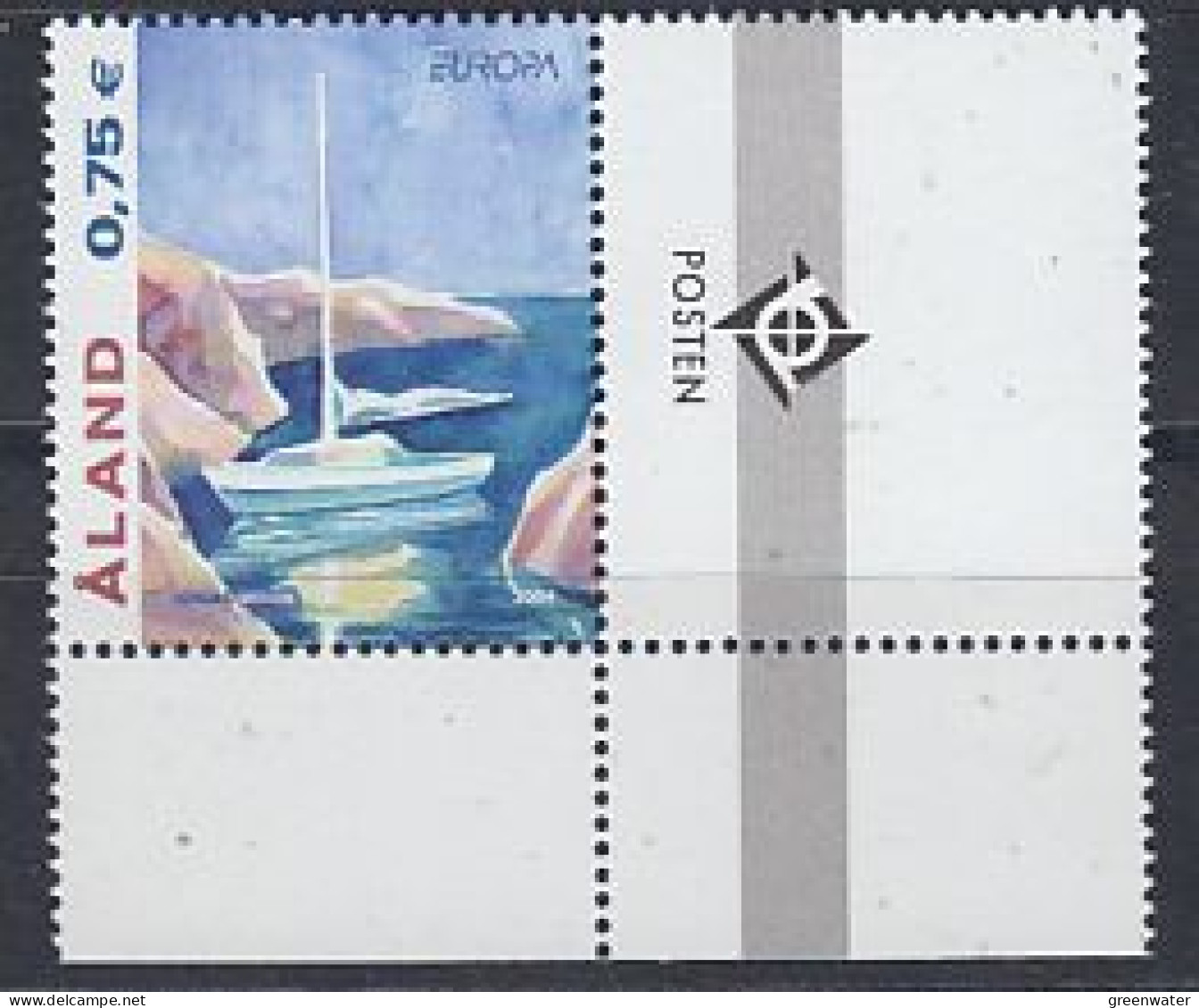 Europa Cept 2004 Aland 1v (cprner) ** Mnh (59547C) - 2004