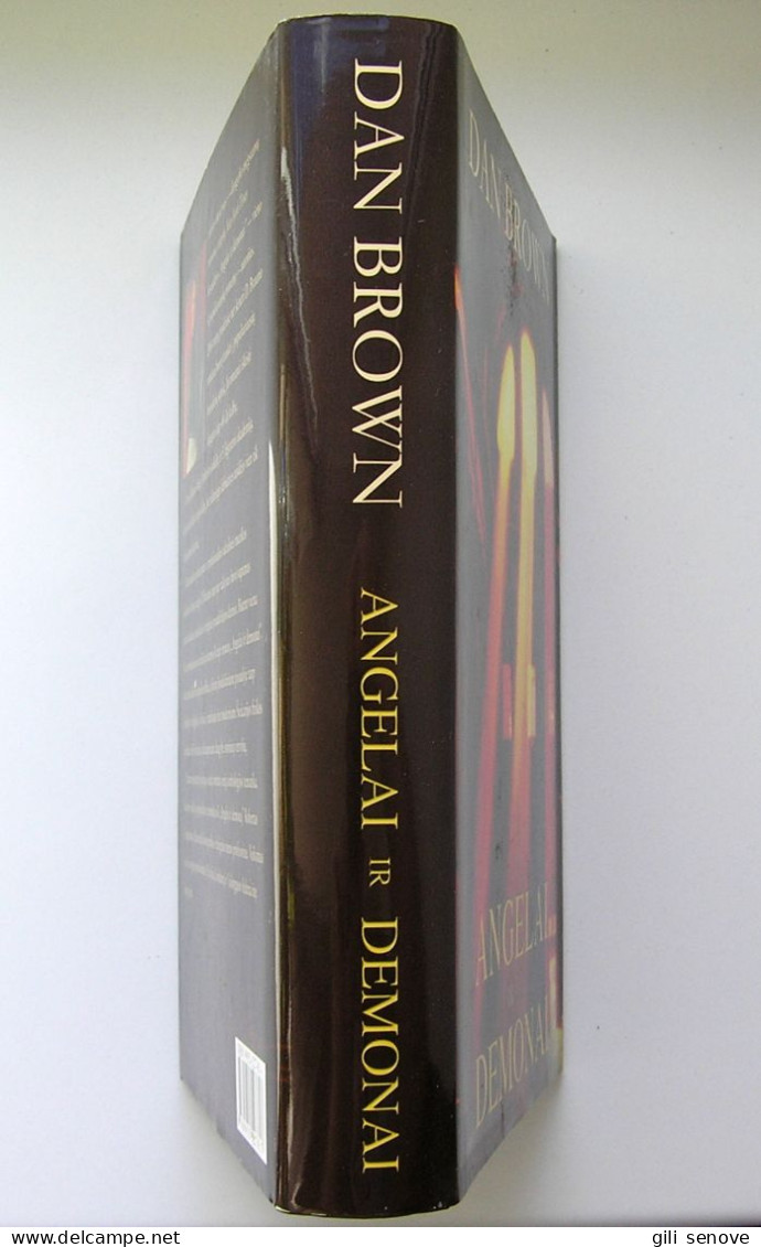 Lithuanian Book / Angelai Ir Demonai By Dan Brown 2004 - Culture