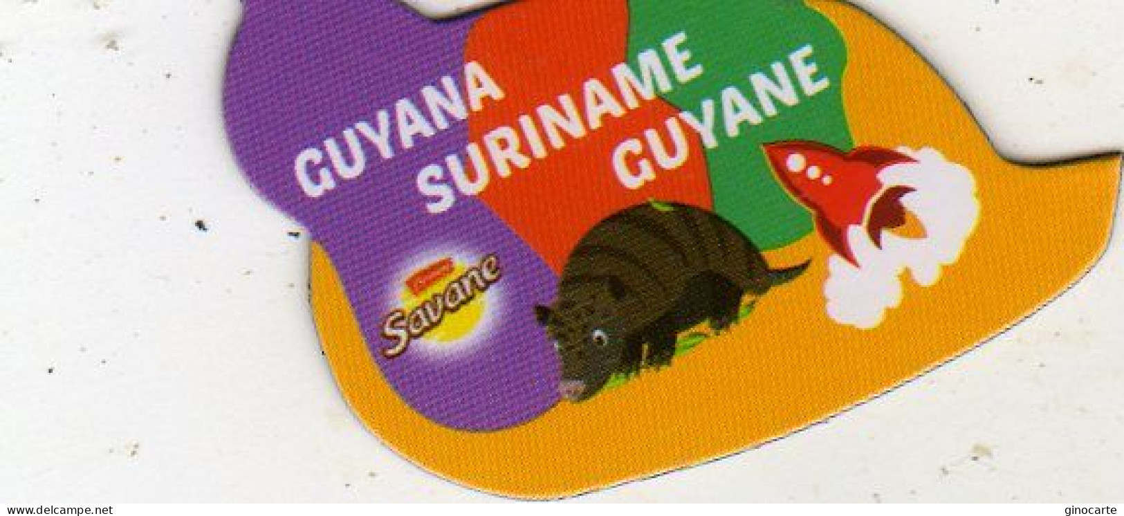 Magnets Magnet Brossard Savane Continent Amerique Guyane - Tourism