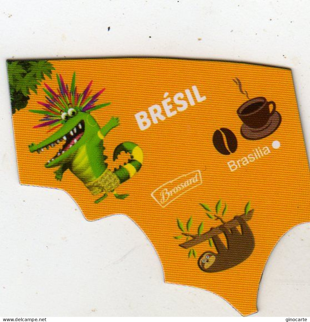 Magnets Magnet Brossard Savane Continent Amerique Bresil - Tourism