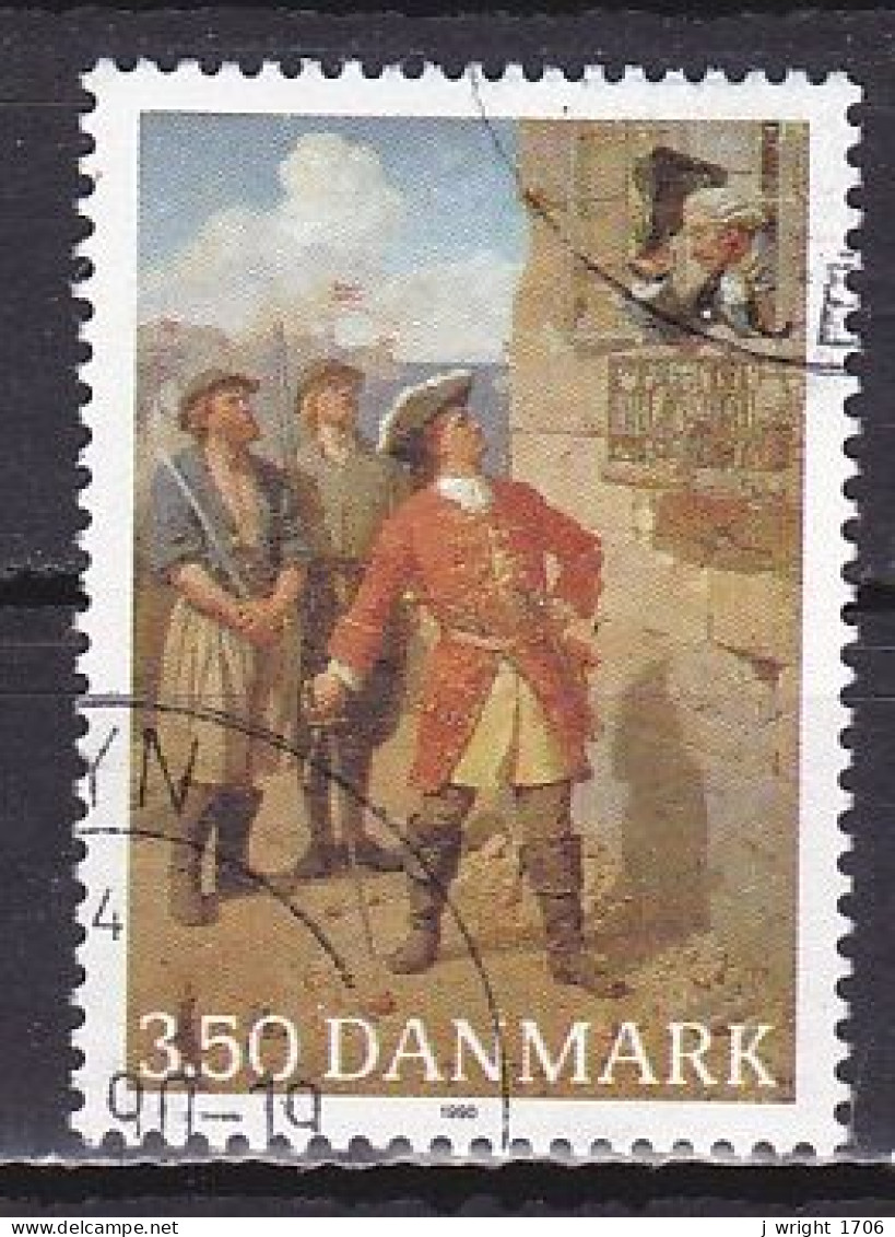 Denmark, 1990, Admiral Tordenskiold, 3.50kr, USED - Gebraucht