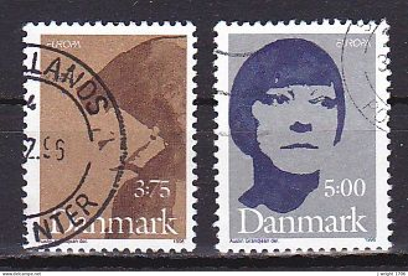 Denmark, 1996, Europa CEPT, Set, USED - Gebruikt