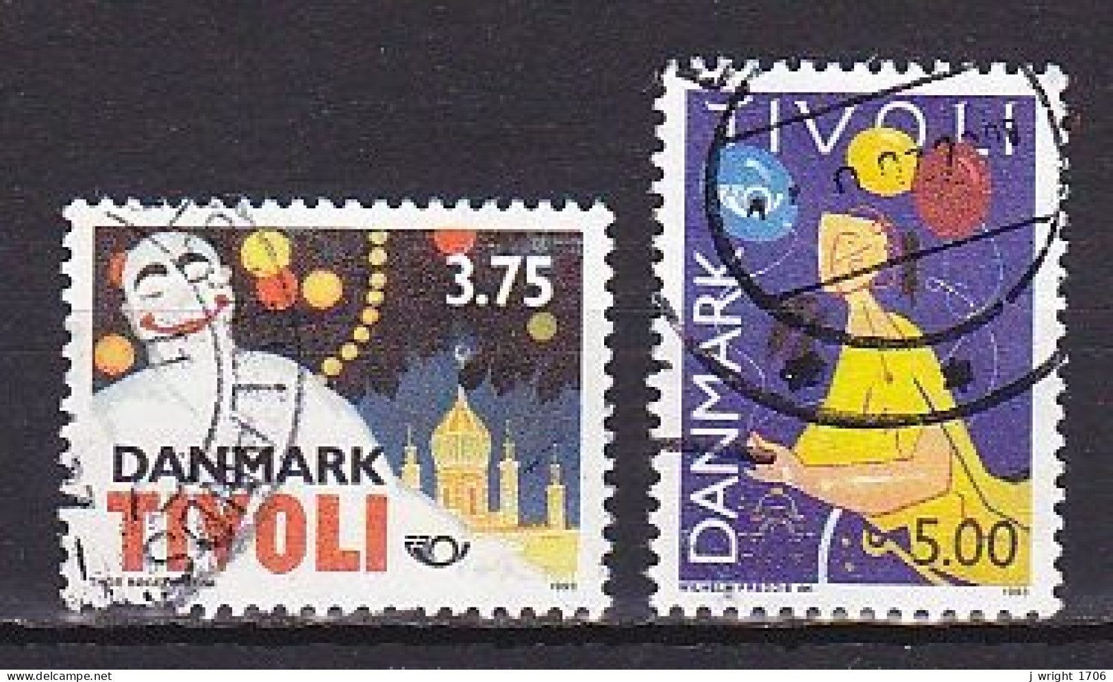 Denmark, 1993, Nordic Co-operation, Set, USED - Usati