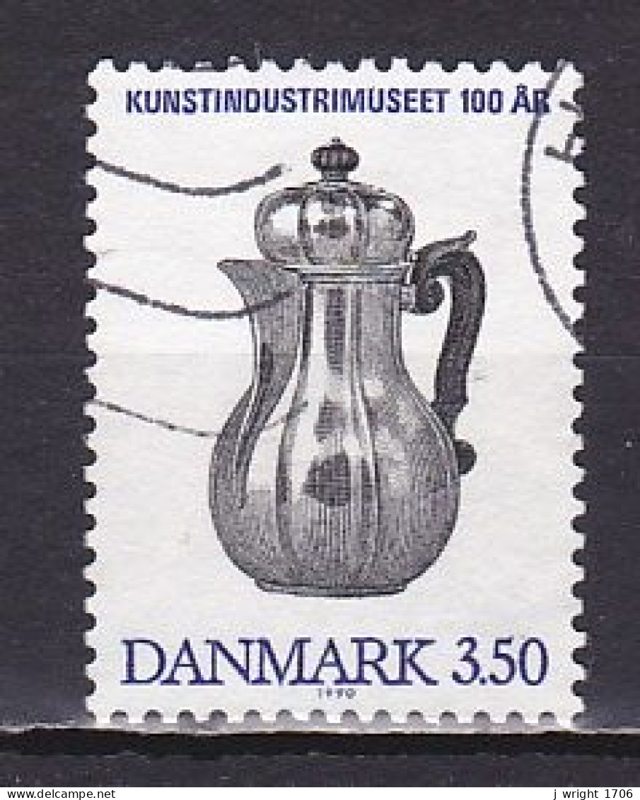 Denmark, 1990, Decorative Museum Art Centenary, 3.50kr, USED - Used Stamps