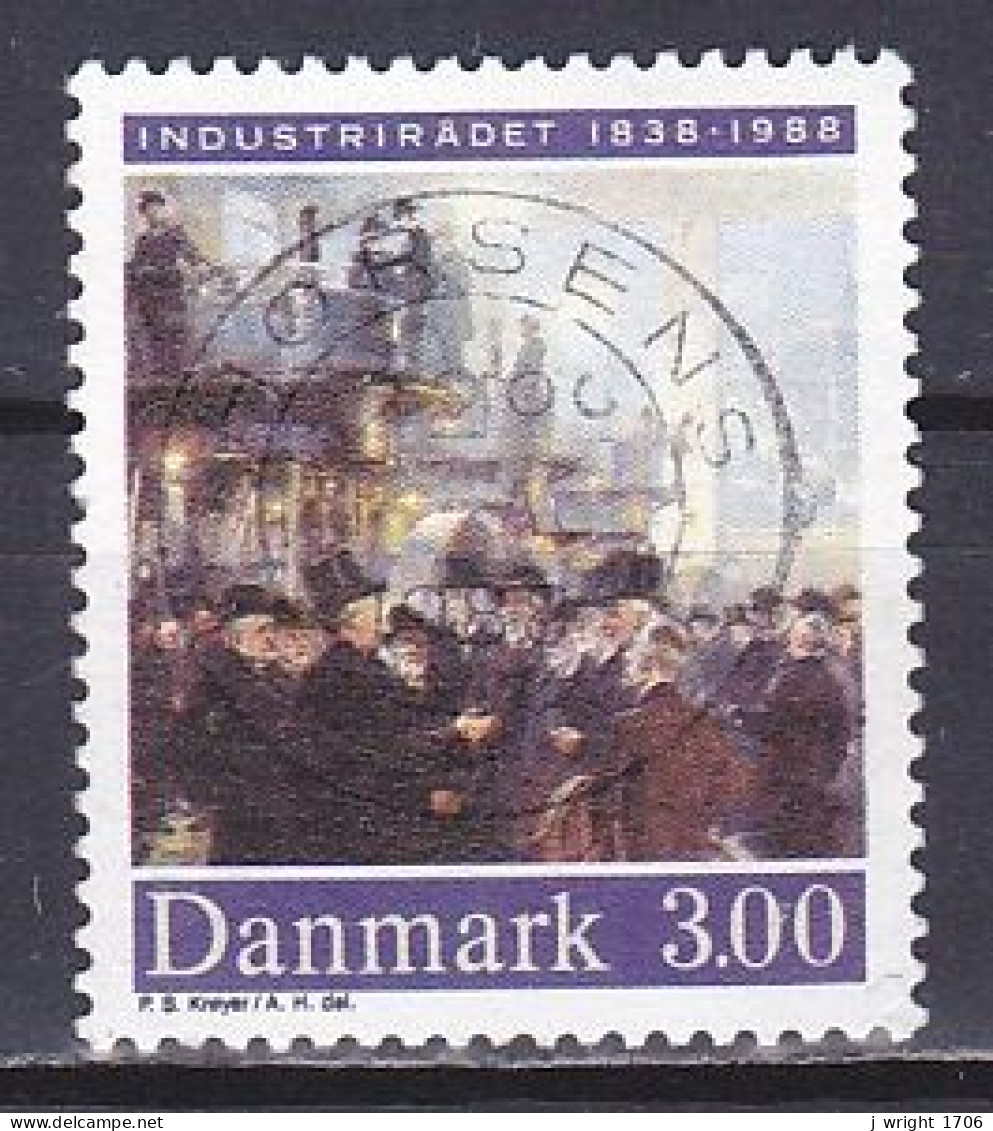 Denmark, 1988, Federation Of Danish Industries 150th Anniv, 3.00kr, USED - Gebraucht