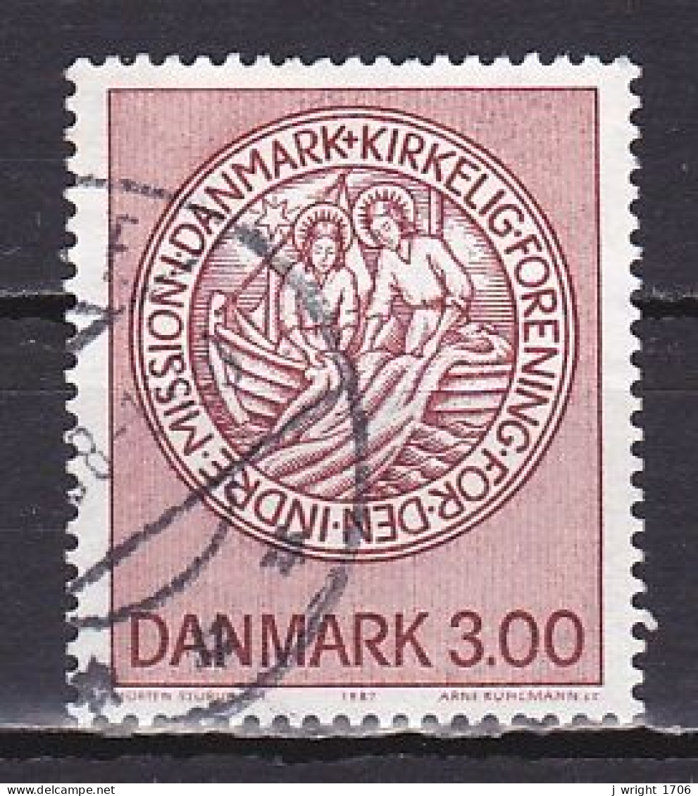 Denmark, 1987, Clerical Assoc. For Home Mission, 3.00kr, USED - Gebraucht