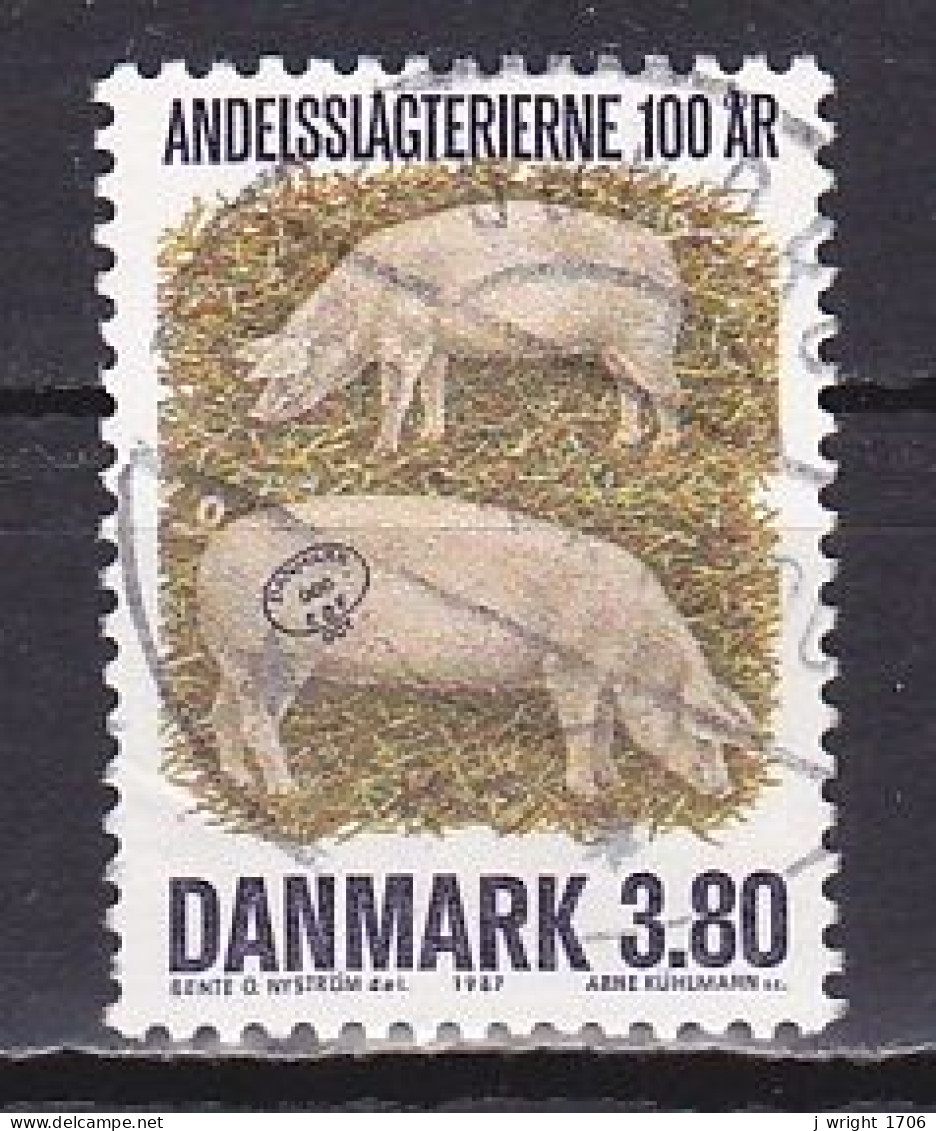 Denmark, 1987, Co-operative Bacon Factory Centenary, 3.80kr, USED - Gebraucht