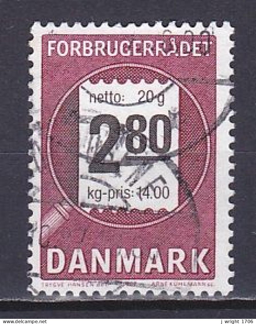 Denmark, 1987, Consumer Council 40th Anniv, 2.80kr, USED - Gebraucht