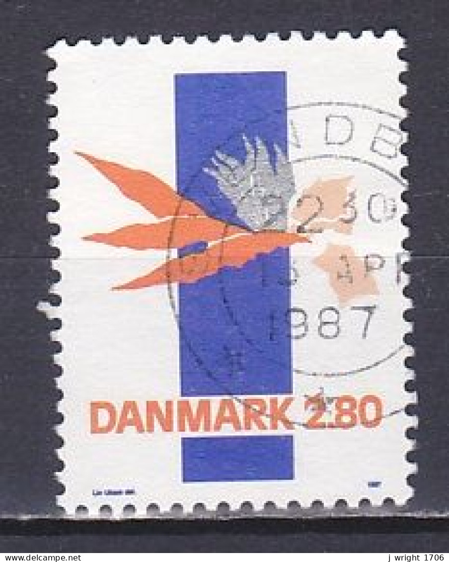 Denmark, 1987, 'Abstract' Lin Utzon, 2.80kr, USED - Gebraucht