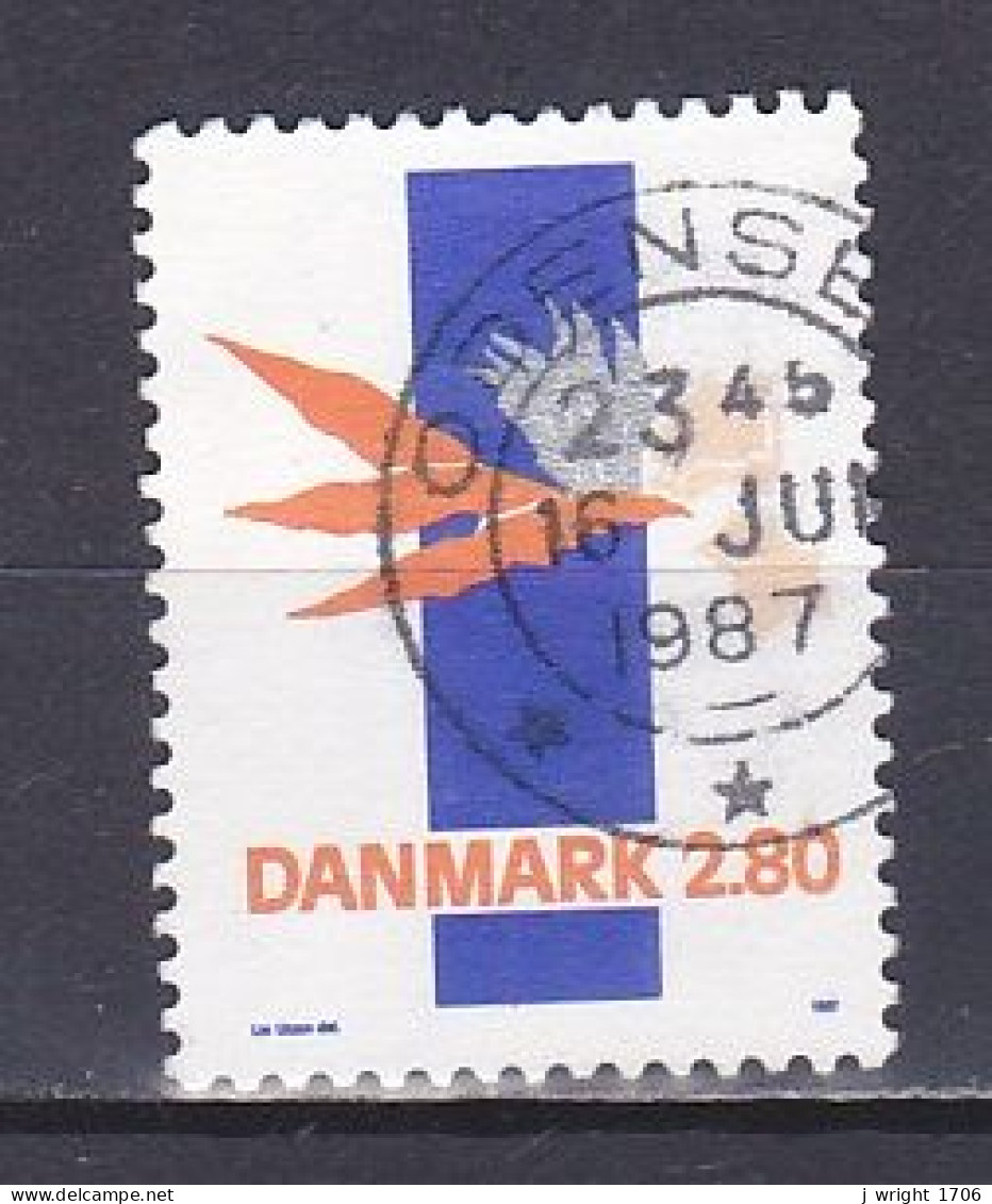 Denmark, 1987, 'Abstract' Lin Utzon, 2.80kr, USED - Gebraucht