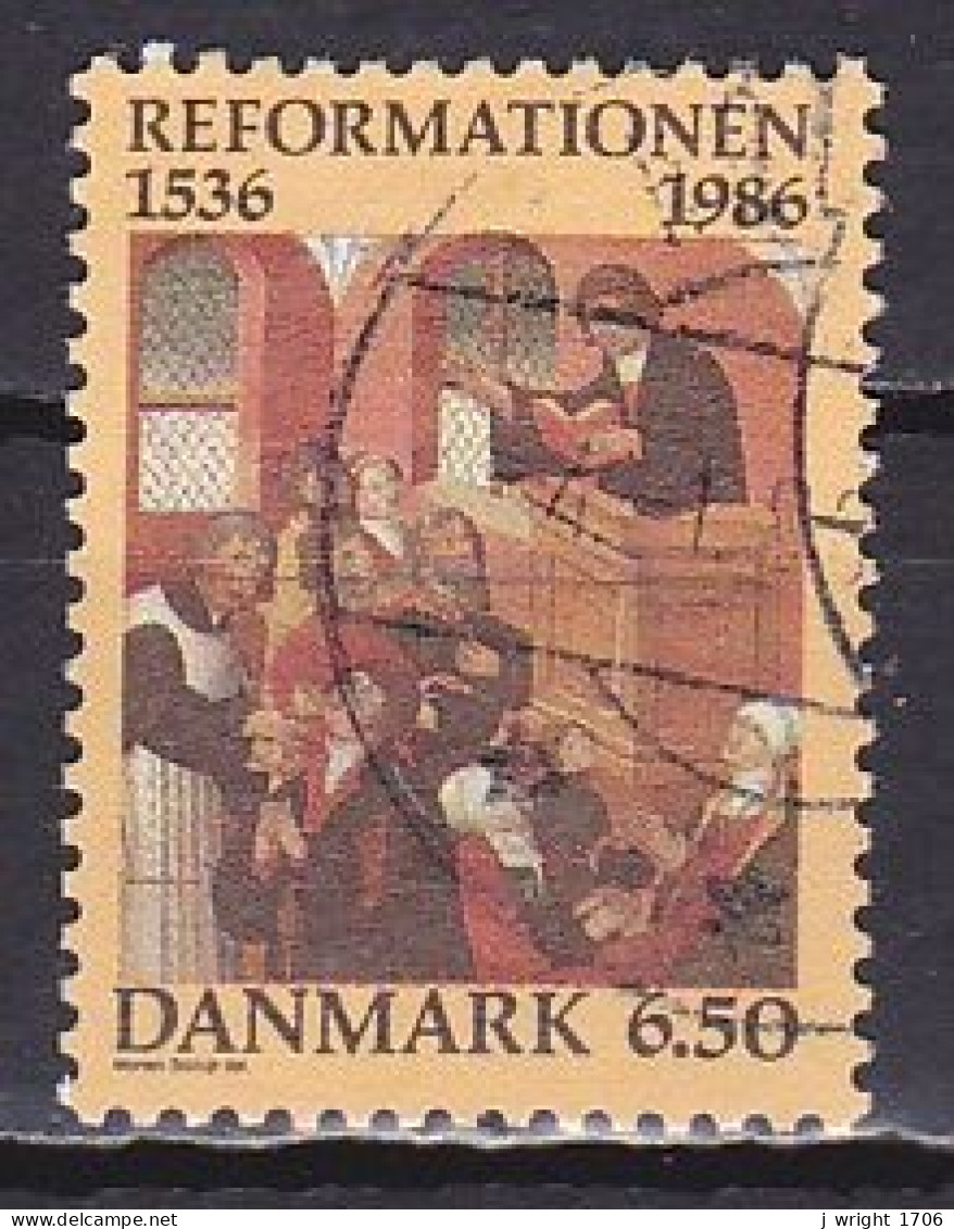 Denmark, 1986, Reformation 450th Anniv, 6.50kr, USED - Gebraucht