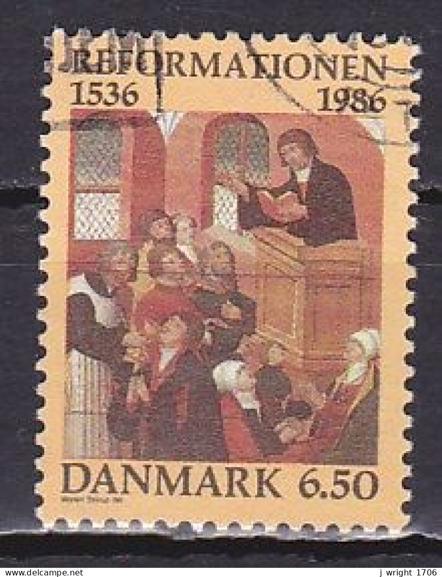 Denmark, 1986, Reformation 450th Anniv, 6.50kr, USED - Gebraucht