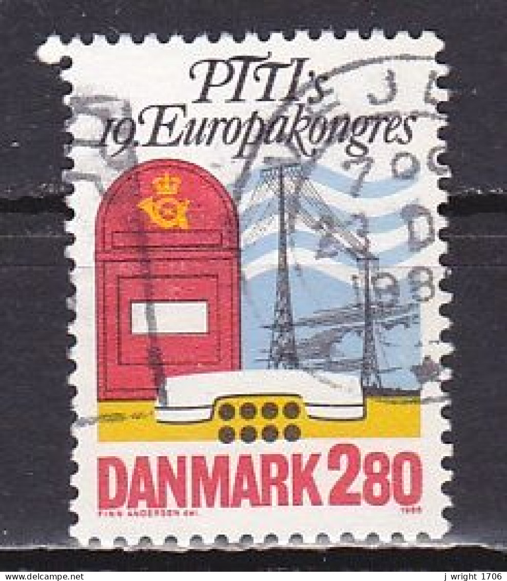 Denmark, 1986, Post Telegraph & Telephone Cong, 2.80kr, USED - Gebraucht