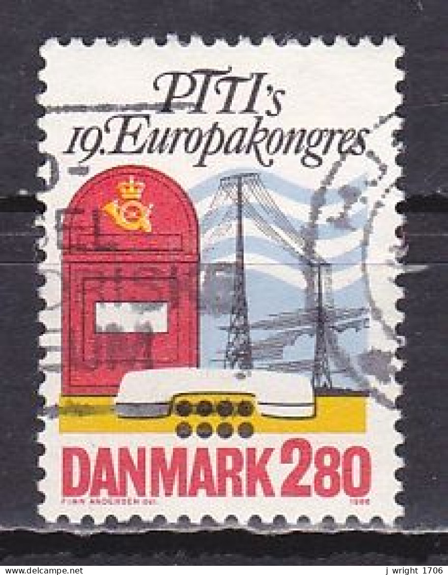 Denmark, 1986, Post Telegraph & Telephone Cong, 2.80kr, USED - Gebraucht