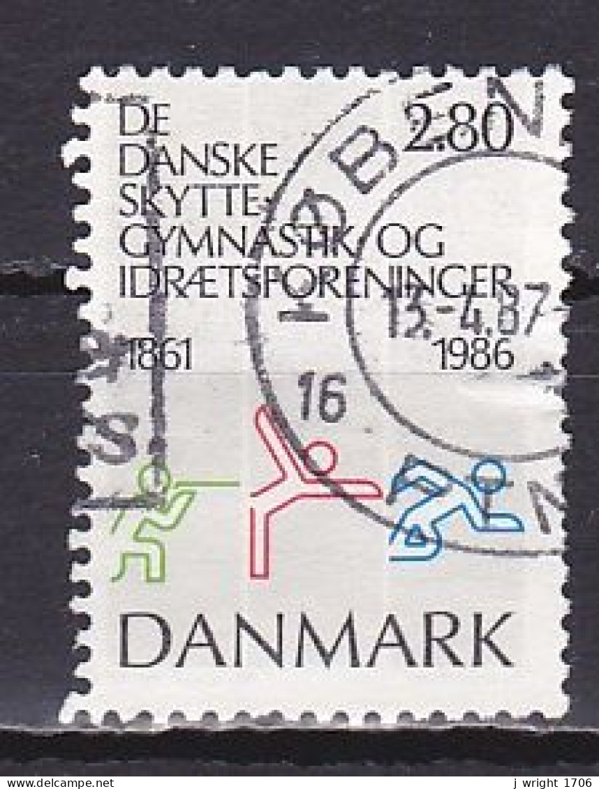 Denmark, 1986, Danish Rifle Gymnastics & Sports Clubs, 2.80kr, USED - Gebraucht