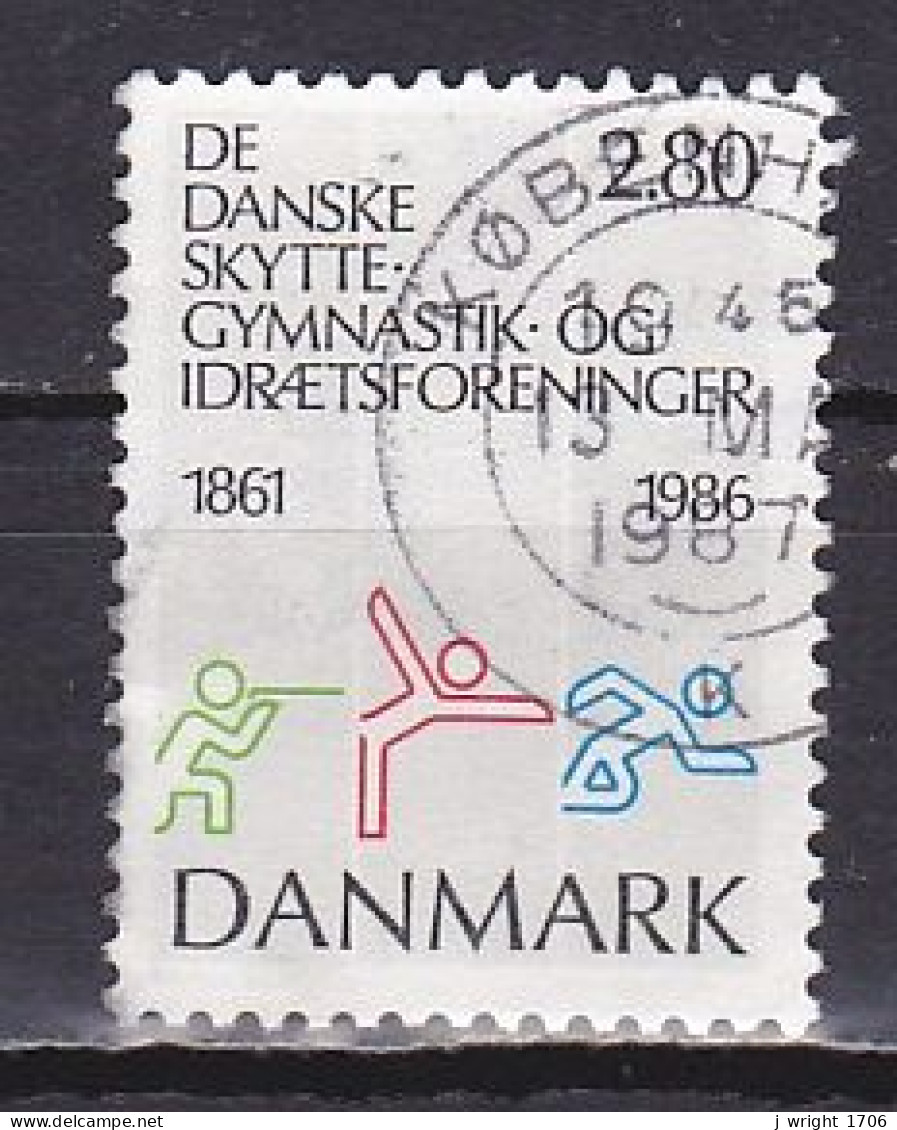 Denmark, 1986, Danish Rifle Gymnastics & Sports Clubs, 2.80kr, USED - Gebraucht