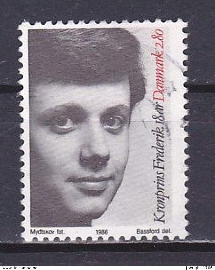 Denmark, 1986, Prince Frederik 18th Birthday, 2.80kr, USED - Gebraucht