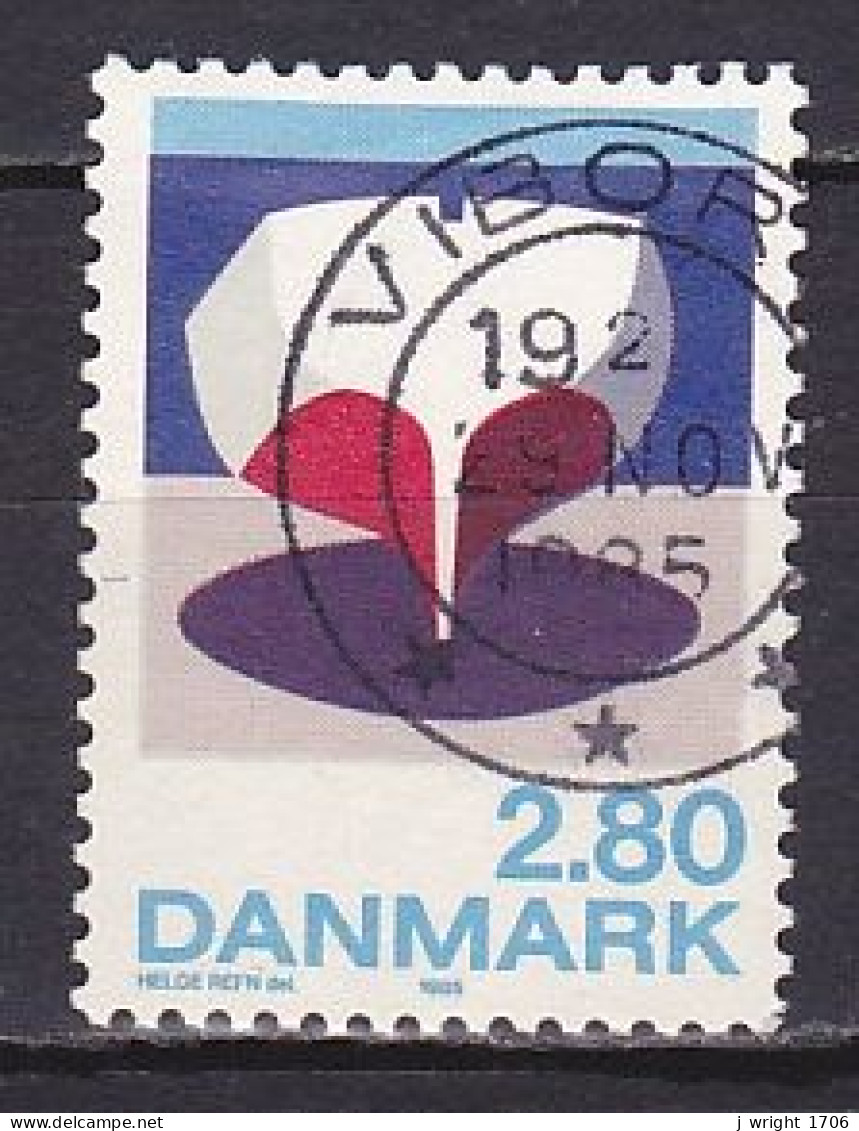 Denmark, 1985, Stern Of Boat, 2.80kr, USED - Usado