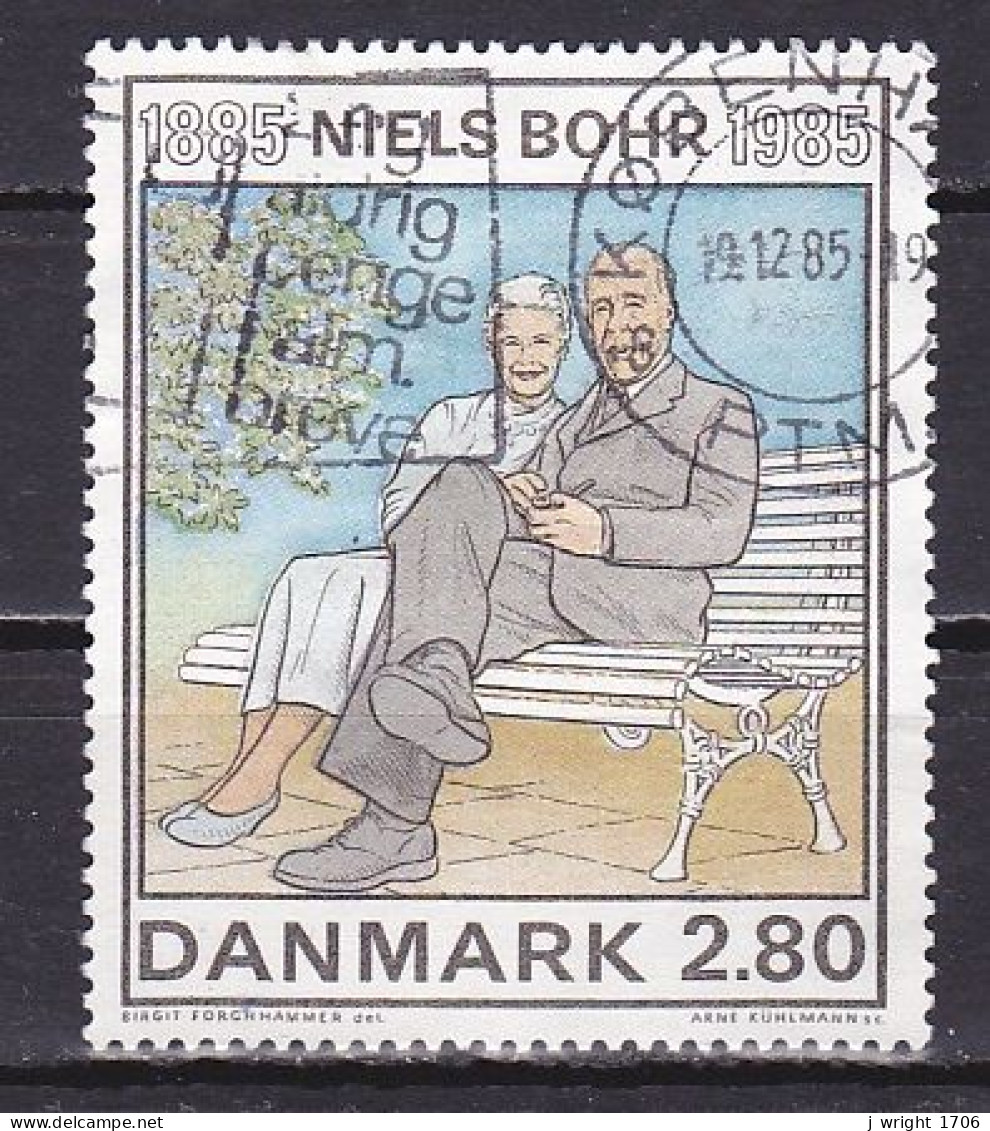 Denmark, 1985, Niels Bohr, 2.80kr, USED - Gebraucht