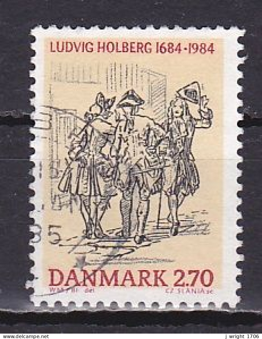 Denmark, 1984, Ludvig Holberg, 2.70kr, USED - Usado