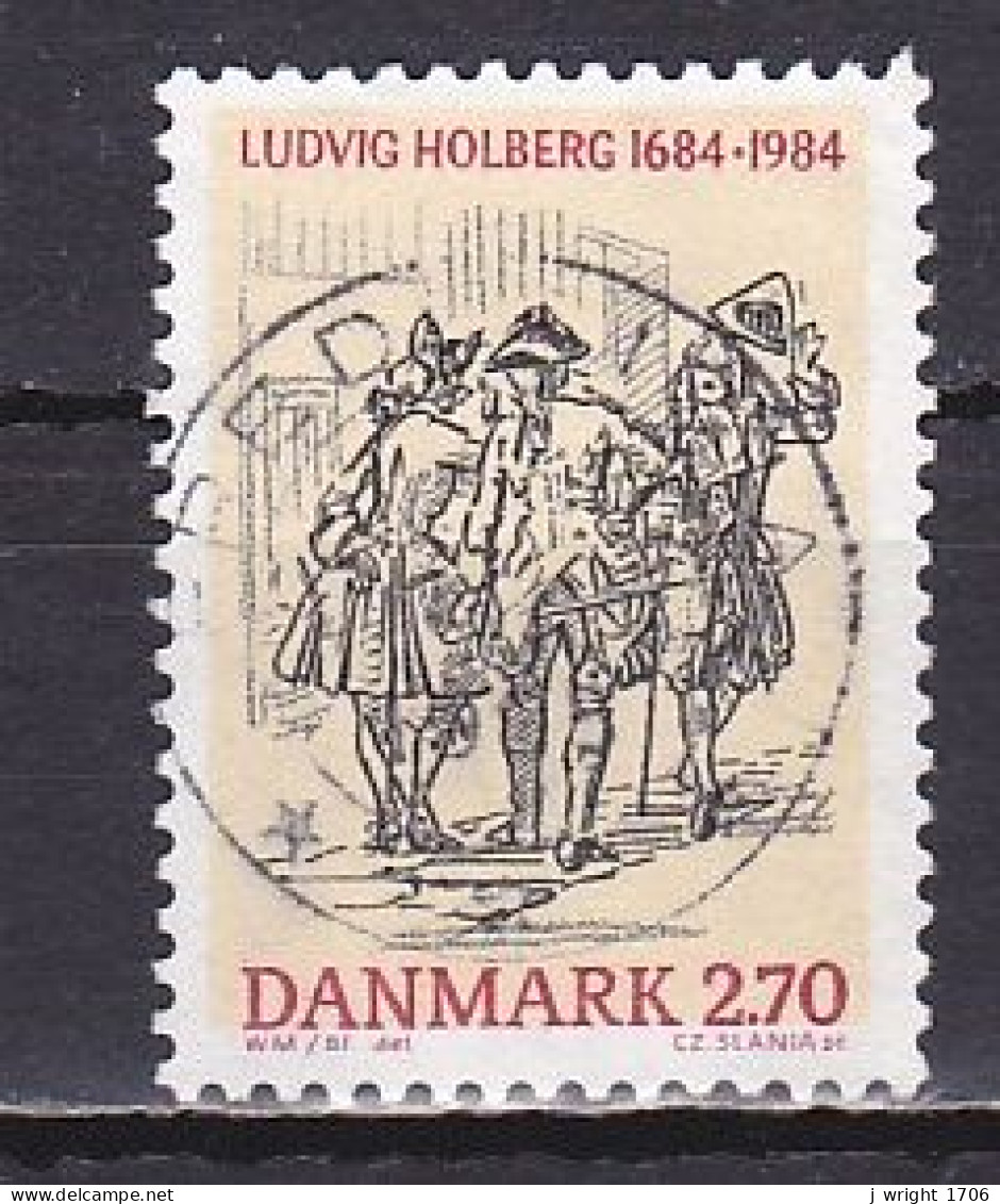 Denmark, 1984, Ludvig Holberg, 2.70kr, USED - Oblitérés