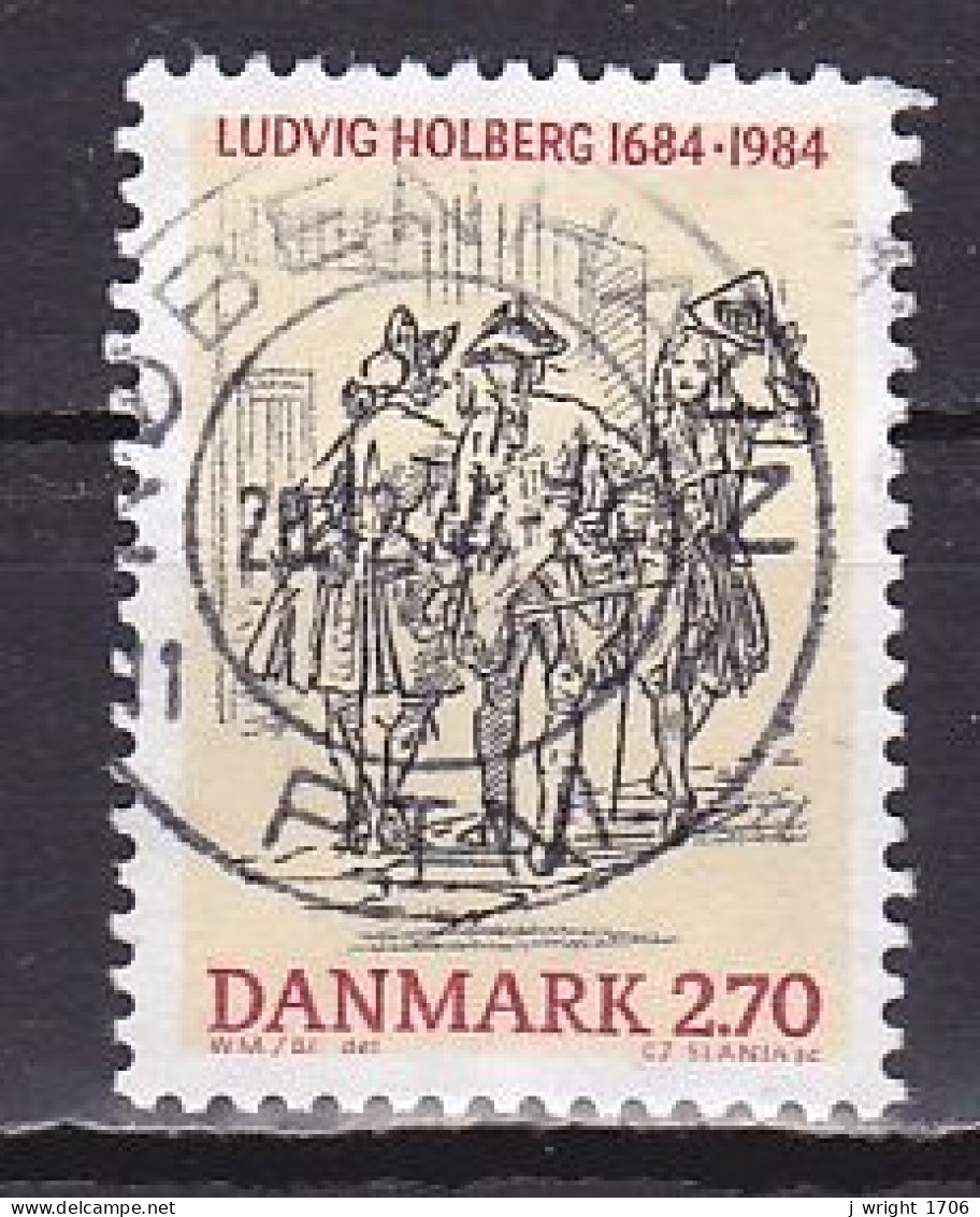 Denmark, 1984, Ludvig Holberg, 2.70kr, USED - Gebraucht