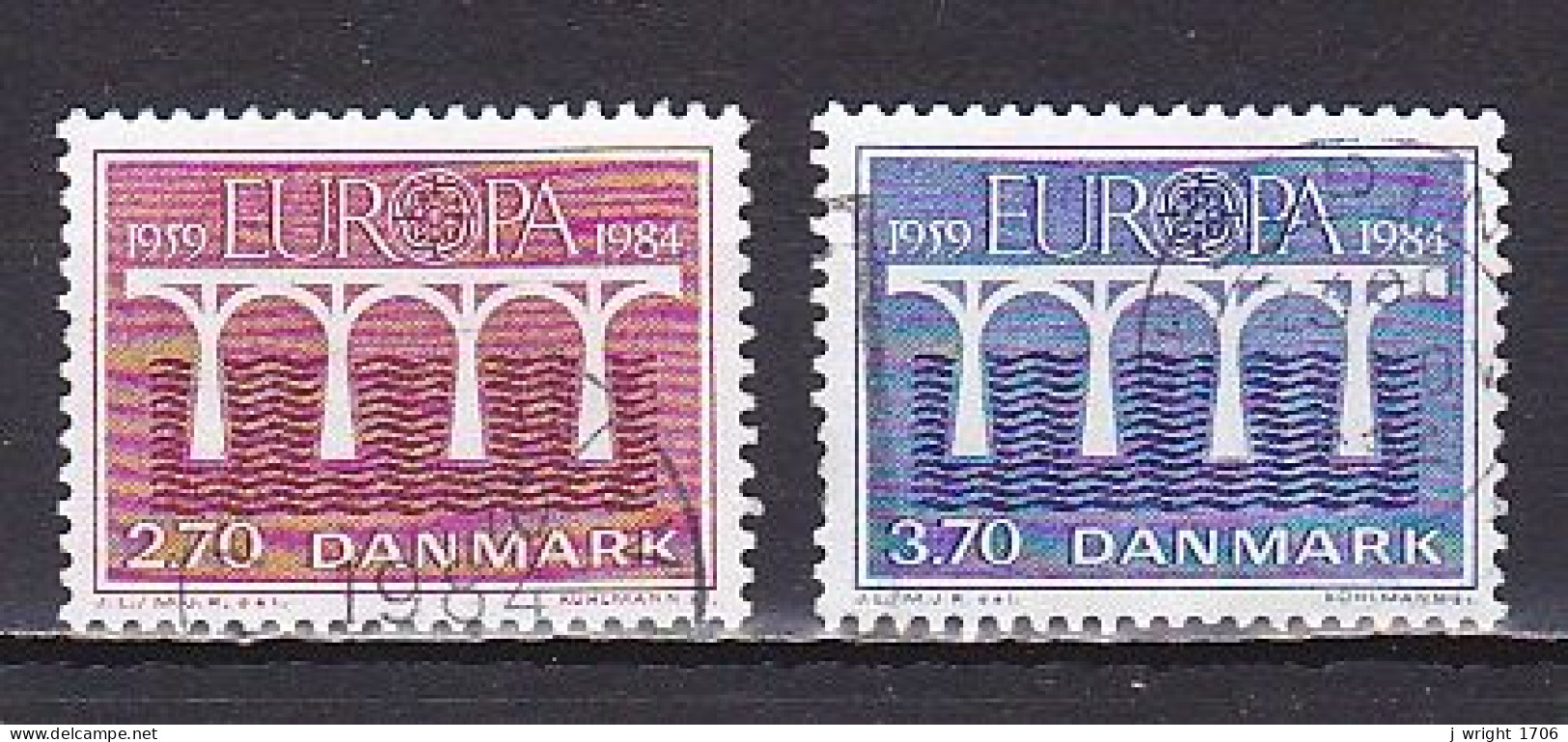 Denmark, 1984, Europa CEPT, Set, USED - Oblitérés