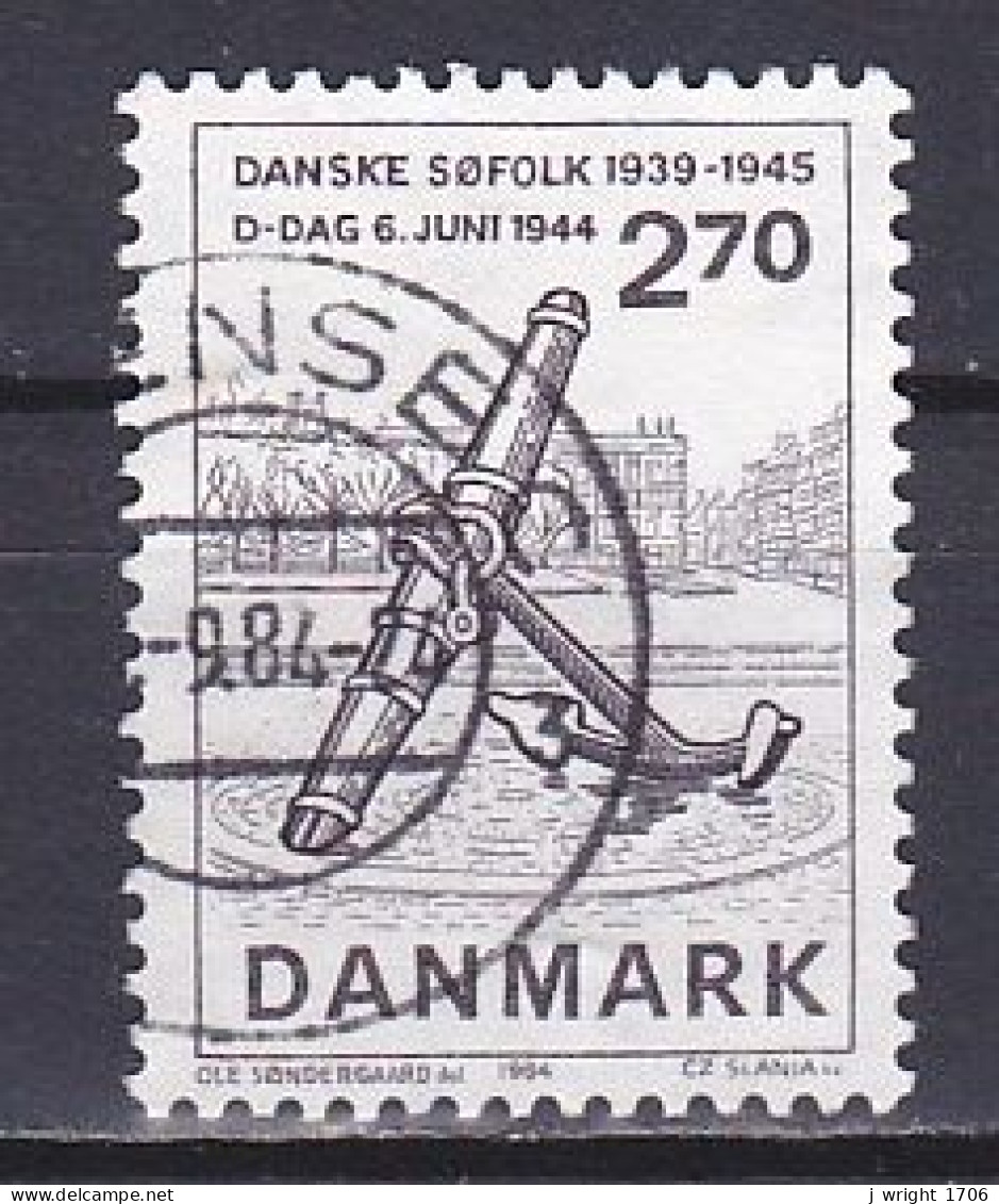 Denmark, 1984, Normandy Invasion 40th Anniv, 2.70kr, USED - Gebraucht
