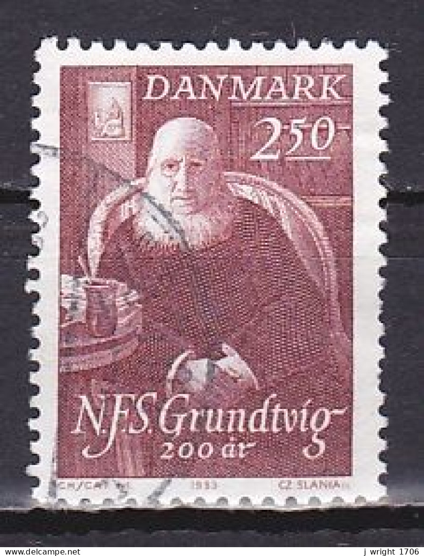 Denmark, 1983, Nicolai F. S. Grundtvig, 2.50kr, USED - Gebraucht