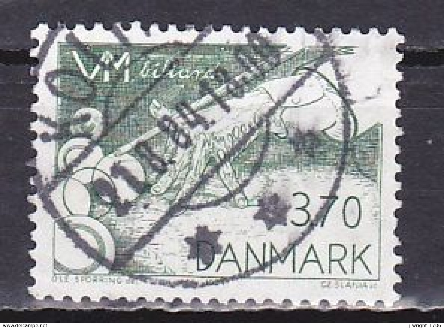 Denmark, 1984, World Billiards Championships, 3.70kr, USED - Used Stamps