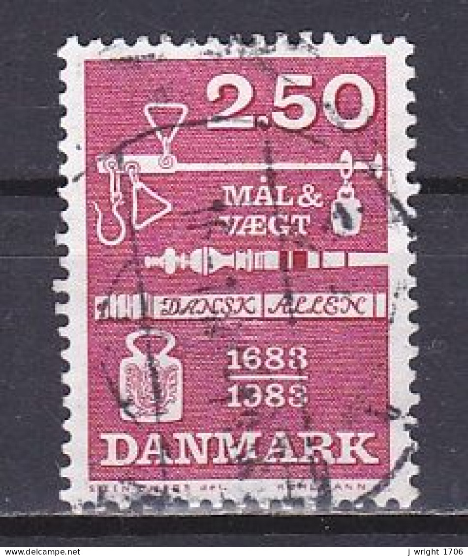 Denmark, 1983, Weights & Measures Ordinance 300th Anniv, 2.50mk, USED - Oblitérés