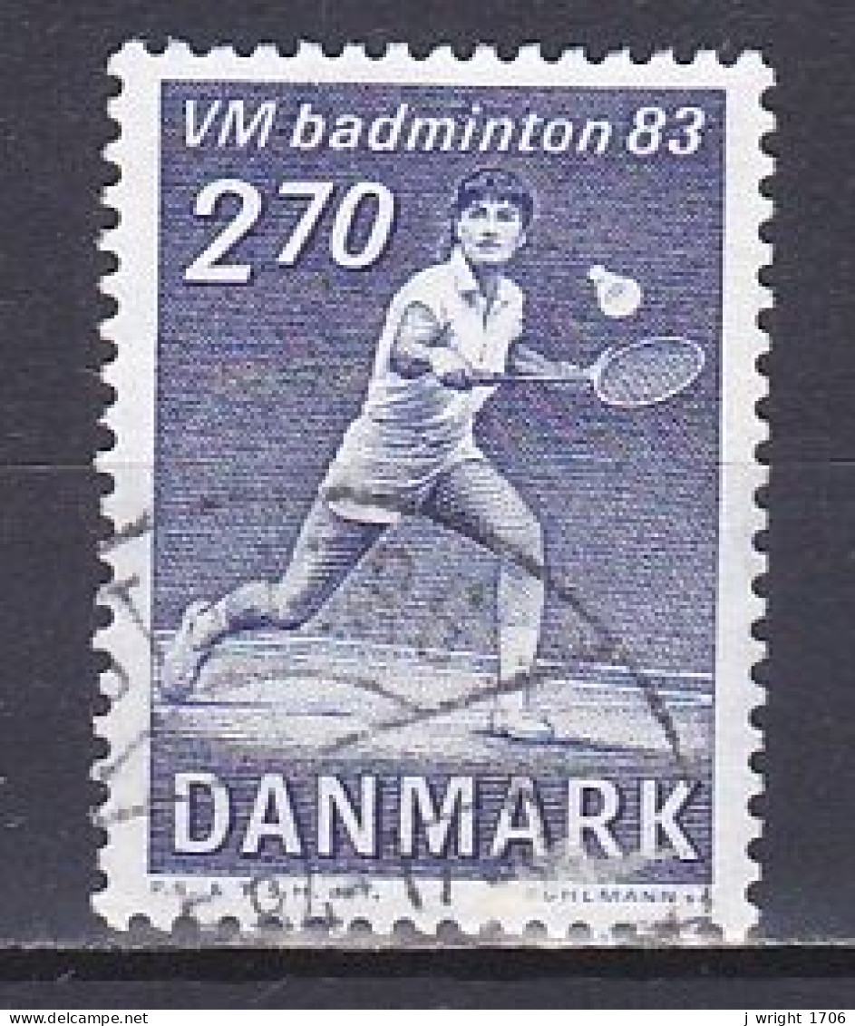 Denmark, 1983, World Badminton Championships, 2.70kr, USED - Used Stamps