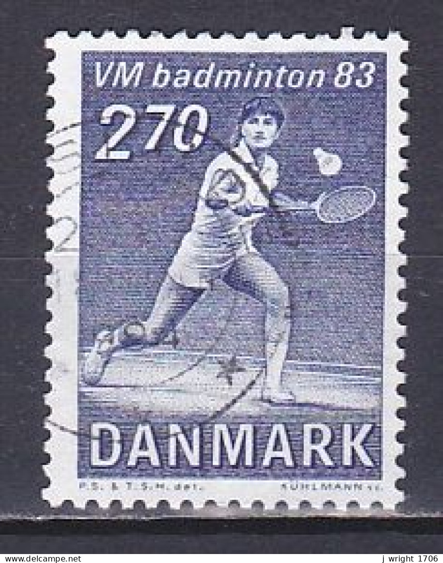 Denmark, 1983, World Badminton Championships, 2.70kr, USED - Gebraucht