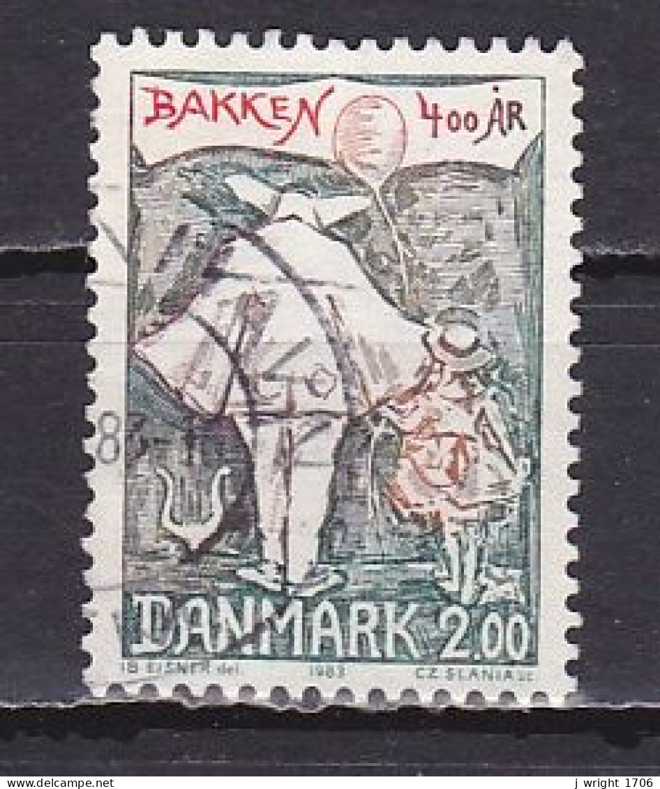 Denmark, 1983, Dyrehavsbakken Park 400th Anniv, 2.00kr, USED - Oblitérés