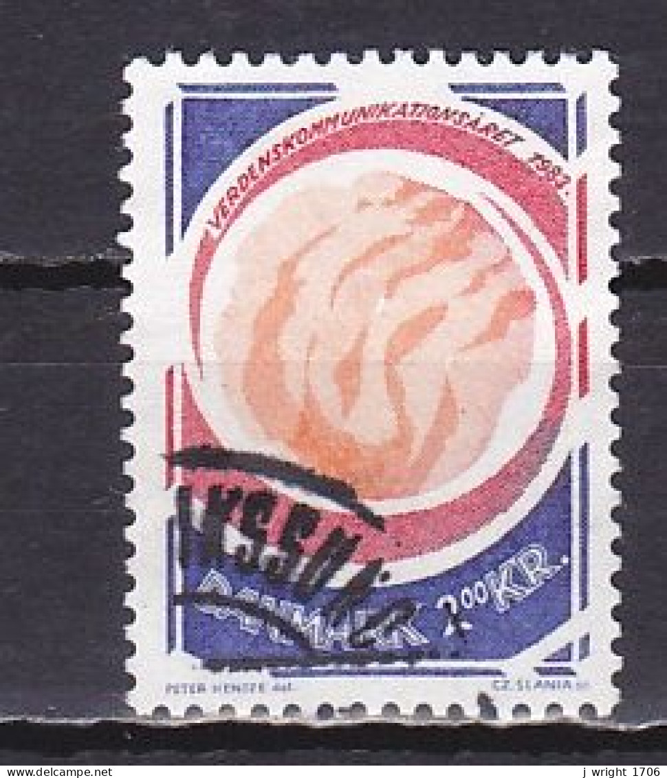 Denmark, 1983, World Communications Year, 2.00kr, USED - Gebraucht