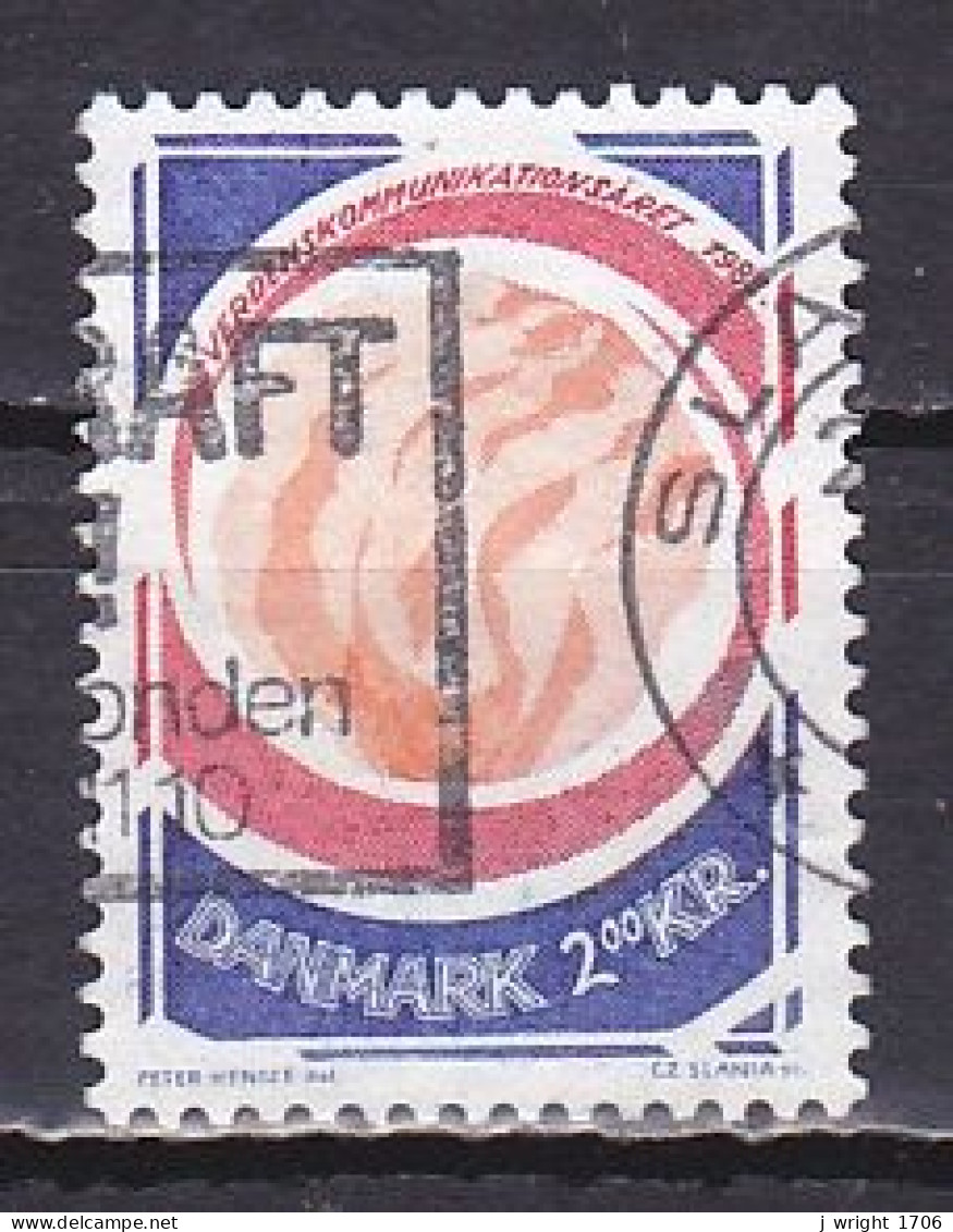 Denmark, 1983, World Communications Year, 2.00kr, USED - Used Stamps