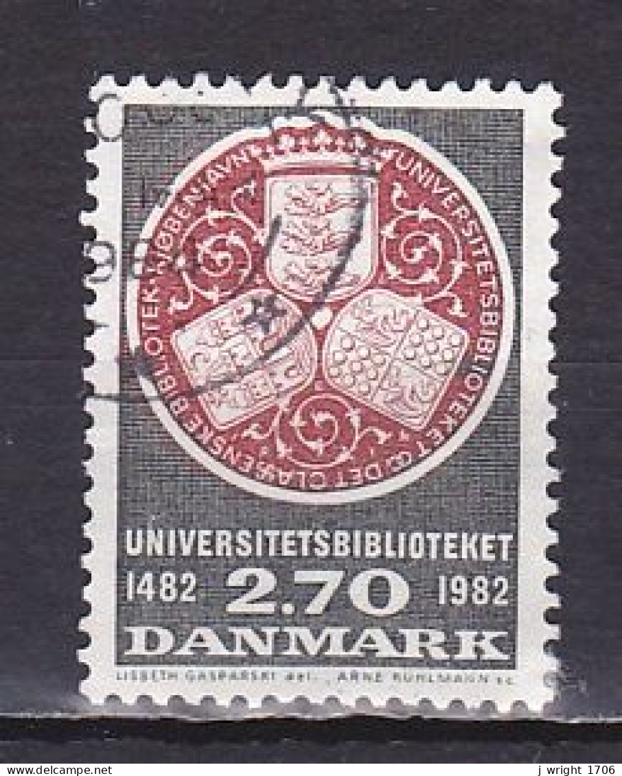 Denmark, 1982, University Library 500th Anniv, 2.70kr, USED - Gebraucht