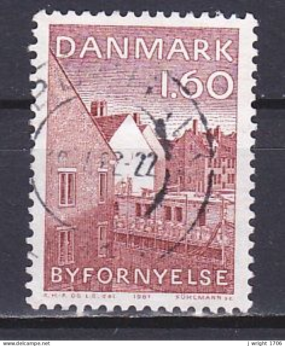 Denmark, 1981, European Urban Renaissance Year, 1.60kr, USED - Oblitérés
