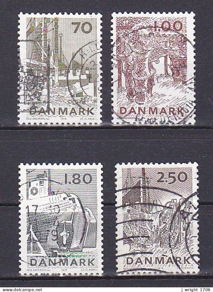 Denmark, 1978, Danish Fishing Industry, Set, USED - Used Stamps