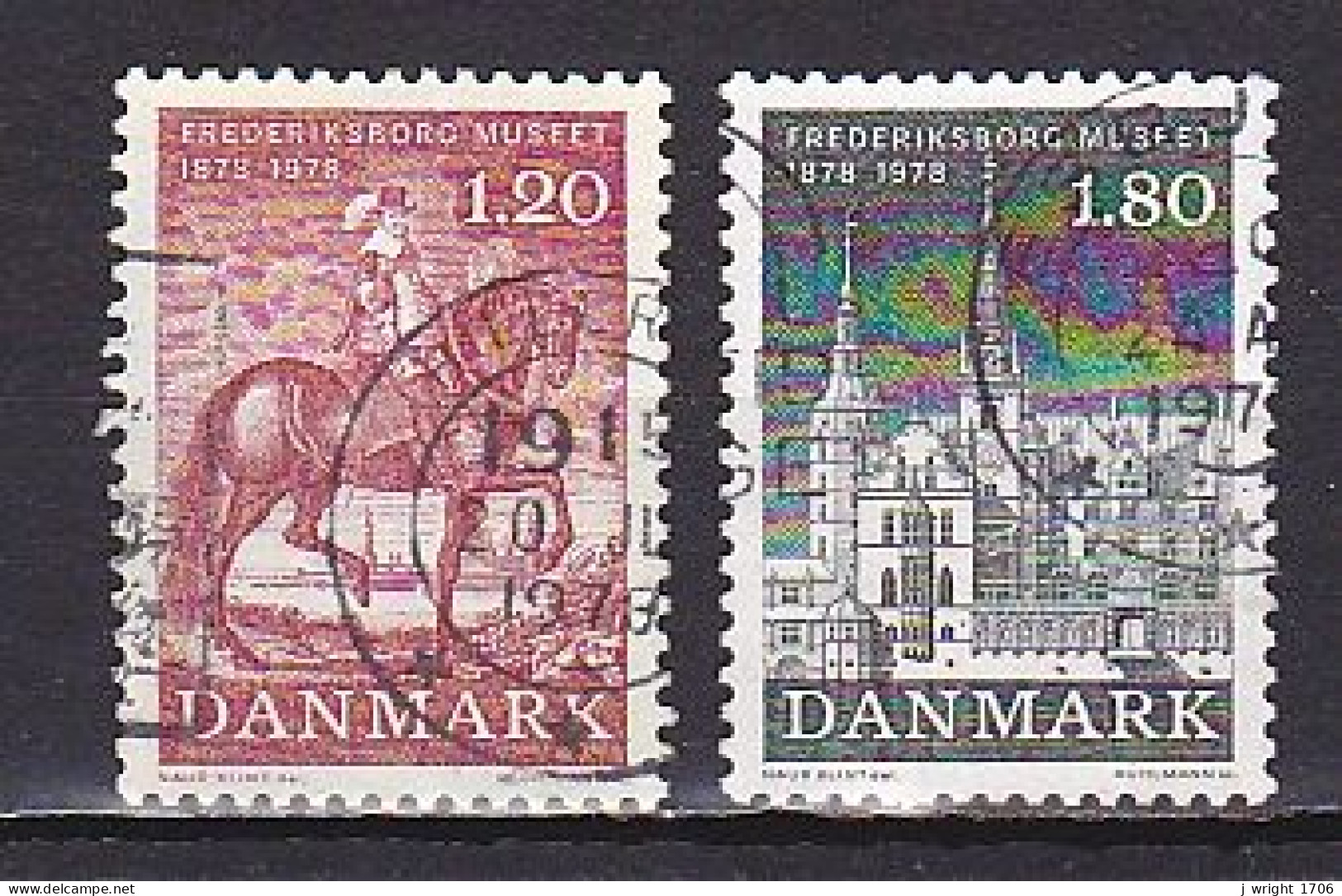 Denmark, 1978, National History Museum Centenary, Set, USED - Used Stamps