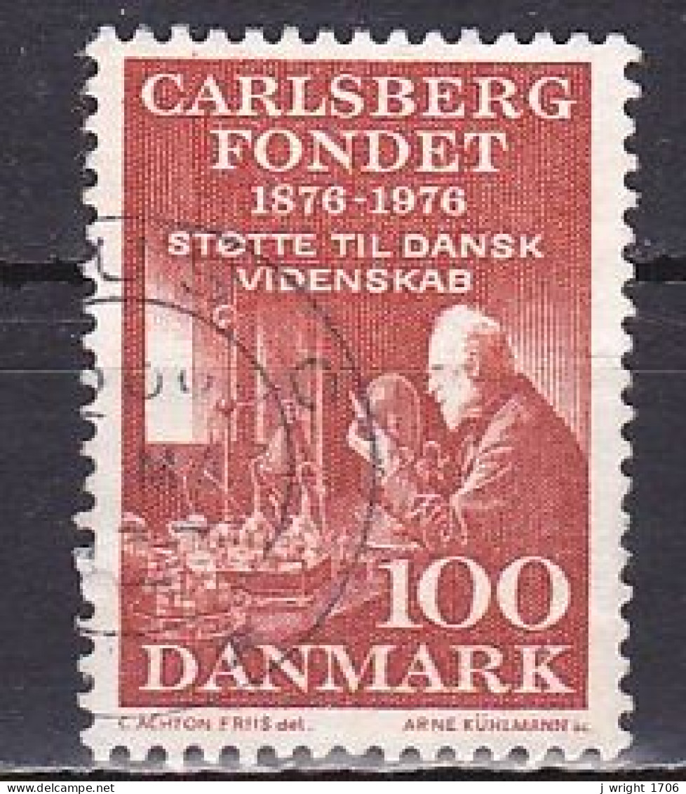 Denmark, 1976, Carlsberg Foundation Centenary, 100ø, USED - Oblitérés